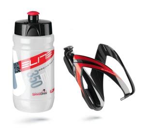 Elite P Bidon Ceo Bidon Corsa Kit Rouge Diam 66 350ml 9 89