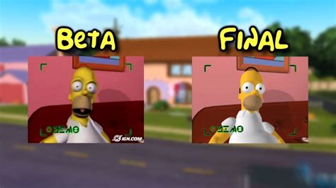 The Simpsons Hit And Run Game Introduction Comparison Youtube