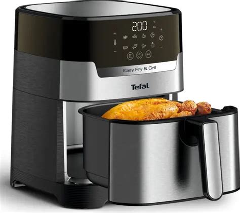 Tefal Ey D Easy Fry Grill Deluxe Hei Luftfritteuse Ey D