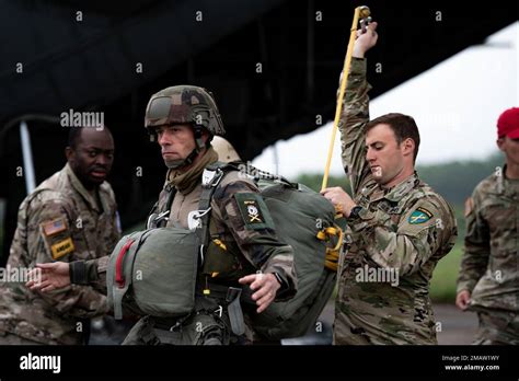 A U S Army Jumpmaster Assigned To The United States Army Civil Affairs And Psychological