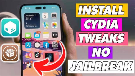 How To Get Cydia Tweaks Repo On Ios 16 No Jailbreak Work 100 Youtube