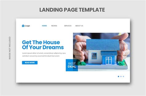 Premium Vector Free Vector Flat Design Real Estate Project Landing Page