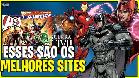 COMO LER HQs DA MARVEL E DC ONLINE E GRATUITO YouTube