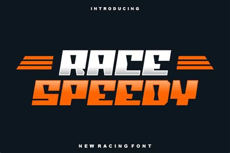 41 Best Racing Fonts For High Speed Designs