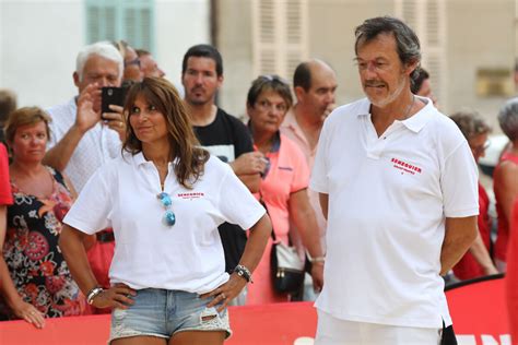 Photo Jean Luc Reichmann Et Sa Femme Nathalie Lors Du Troph E De