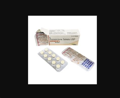 Eszopiclone Hypnite Mg Tablets Treatment Insomnia At Rs Strip