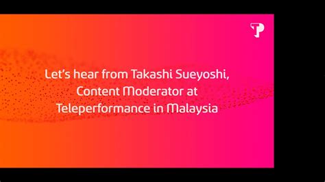 Teleperformance Malaysia Expat Testimonial Let S Hear From Takashi