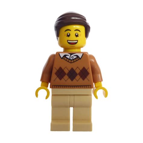 Lego Man In Argyle Sweater Minifigure Brick Owl Lego Marketplace