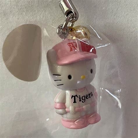 ⚾️rare Hello Kitty Baseball Gotochi Charm⚾️ Remember Depop