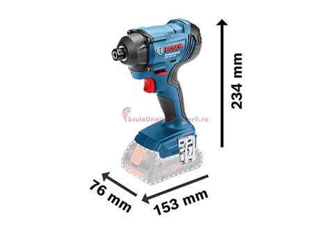 Bosch Gdr V Solo Surubelnita Cu Impact Li Ion V Nm Fara