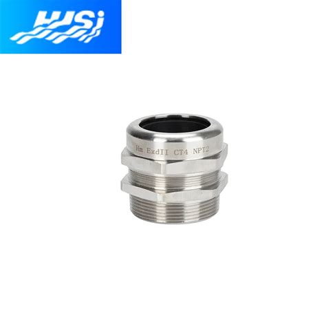 Ss316l Hazardous Area Cable Glands Unarmoured Explosion Proof