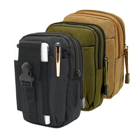 Bolsa Pochete Tático Militar Masculino e Feminino Molle Modular Porta