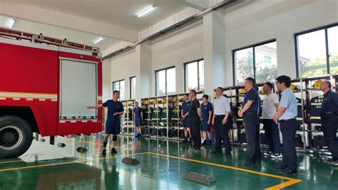 学校到宜秀消防救援大队开展慰问活动 安庆师范大学安全管理处（保卫部）