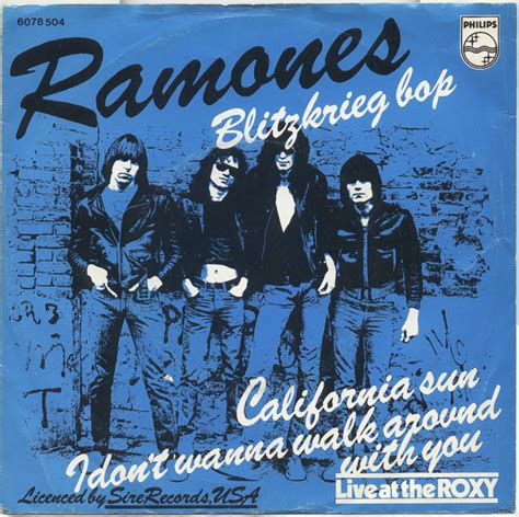 Ramones On Vinyl Blitzkrieg Bop All Versions