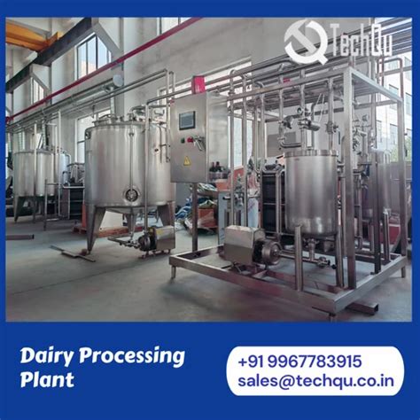 Mini Dairy Plant Capacity 100 To 500 L At 480000 In Navi Mumbai