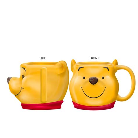 Winnie The Pooh 20oz Ceramic 3d Sculpted Mug Retrofestiveca