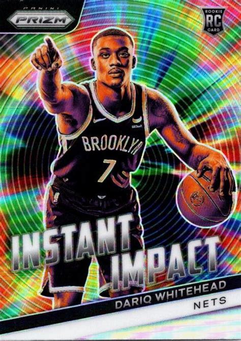 Dariq Whitehead Silver Prices Panini Prizm Instant Impact