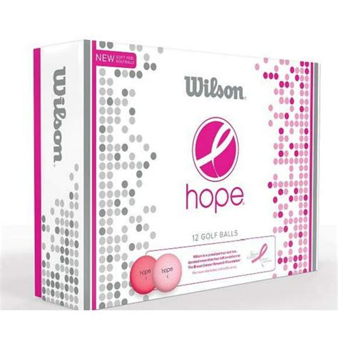 Wilson Hope Golf Balls Pink 12 Pack