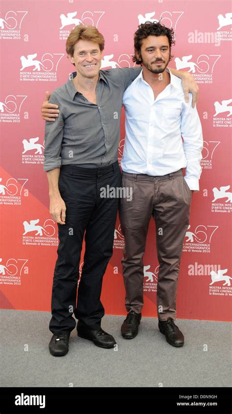 Willem Dafoe And Michele Venitucci The Th Venice Film Festival Day