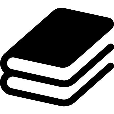 Stacked Book 2 Vector Svg Icon Svg Repo