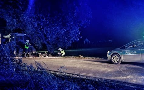 Tragedia na drodze w Starej Hucie Nie żyje 17 letni motocyklista