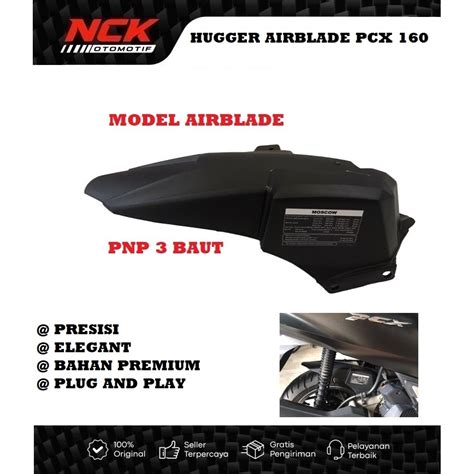 Hugger Fender Under AIRBLADE VARIO 160 STYLO ADV PCX160 Shopee