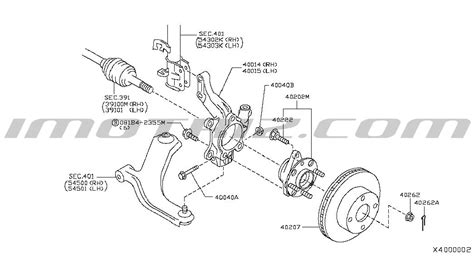 Bocin Rueda Del Nissan Tiida Con Abs 4 Pernos Tp