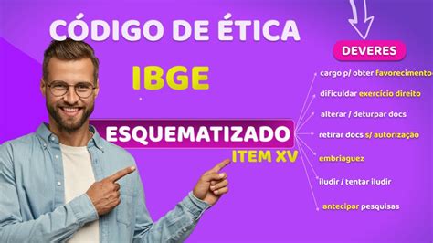 C Digo De Tica Do Ibge Concurso Ibge Parte Youtube