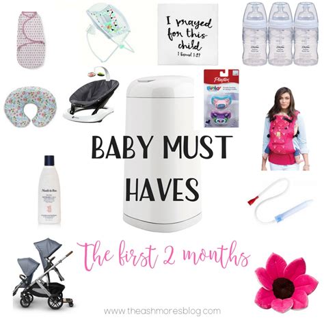 Baby Must Haves The First 2 Months Forbetterbeginnings The Ashmores