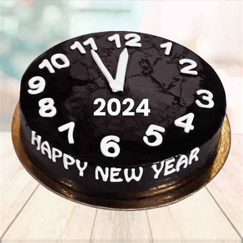 Happy New Year Cake 2024 Online Cakenbake Noida