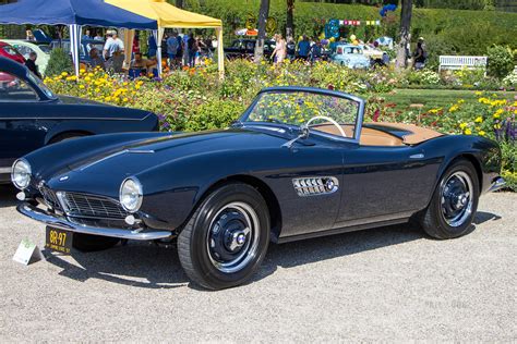 1957 Bmw 507 Roadster Front View Post War Paledog Photo Collection