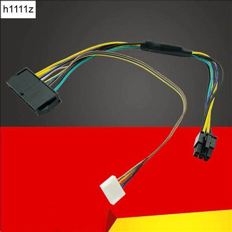 30cm Modular Power Supply Cable Atx 24pin 24 Pin Female To 6pin 6 Pin Male Mini 6pin Connector