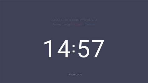 Best Html Css Clock Styles Free By Wpshopmart