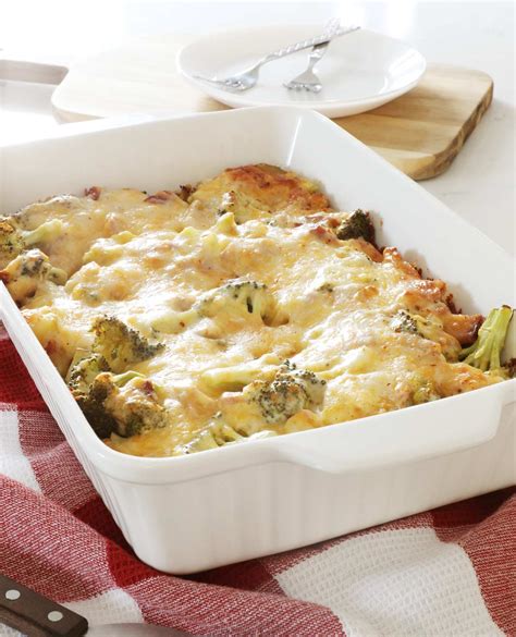 Ham and Potato Casserole with Broccoli - Weekend Craft