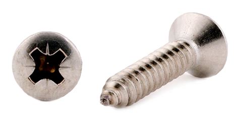 Cross Recessed Raised Countersunk Head Tapping Screw A4 Raised Csk Selftapping Screw