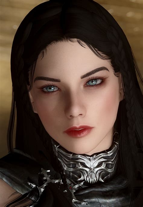 Theelderscrolls Skyrim Rxkx22 Serana Blackhair Female Femaleonly Longhair Lookingatviewer