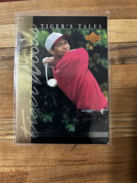 2001 Upper Deck Tiger S Tales TT10 Tiger Woods RC EBay