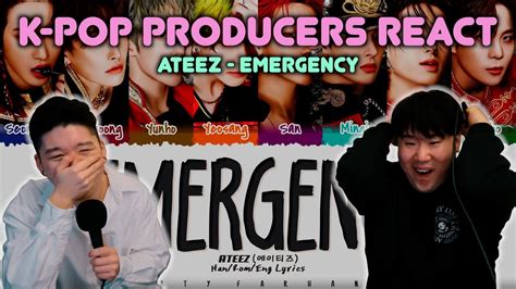 Musicians React Review ATEEZ Emergency YouTube