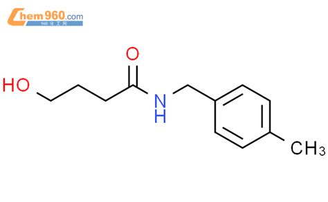 58869 19 5 BUTANAMIDE 4 HYDROXY N 4 METHYLPHENYL METHYL 化学式结构式分子式