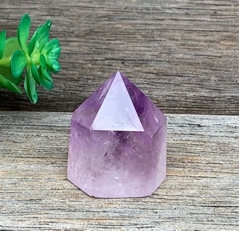 Small Amethyst Tower High Quality Crystal Point Crown Chakra | Etsy in ...