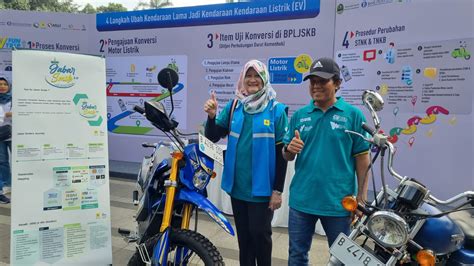 PLN Group Kenalkan Konversi Motor Listrik Dan Infrastruktur