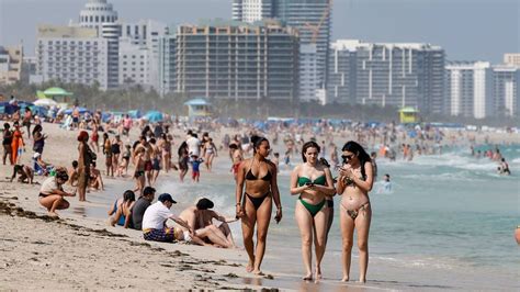 Miami Weather Forecast Spring Break Heat Wave Over Weekend Miami Herald