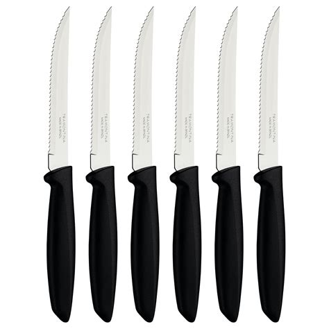 Tramontina Plenus Pieces Steak And Fruit Knife Set With Stainless