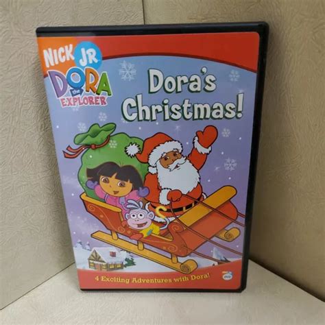 New Dora The Explorer Doras Christmas Animated Dvd Nick Jr