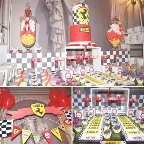 Ferrari Birthday Party - Birthday Party Ideas for Kids