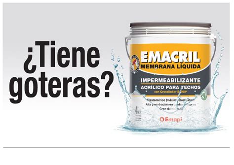 Emacril Membrana Liquida PINTURERIAS ZAFIRO