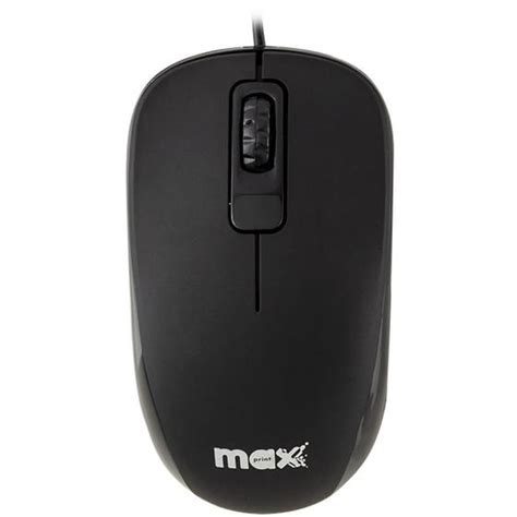 Mouse Optico Usb 1000dpi Rubber Cabo 1 2m Preto MAXPRINT No Magalu