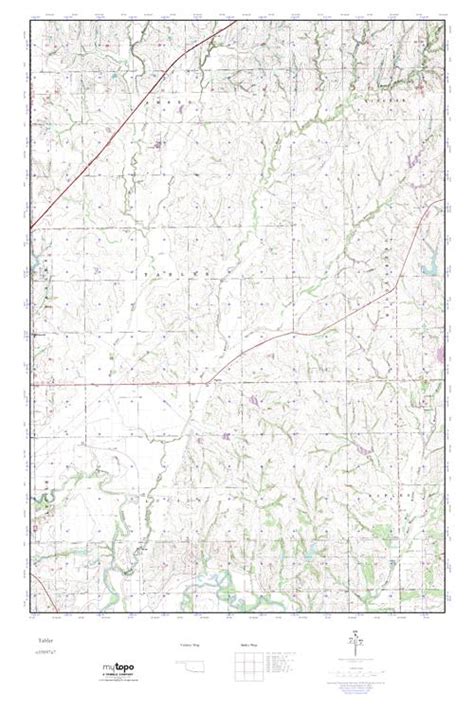 Mytopo Tabler Oklahoma Usgs Quad Topo Map