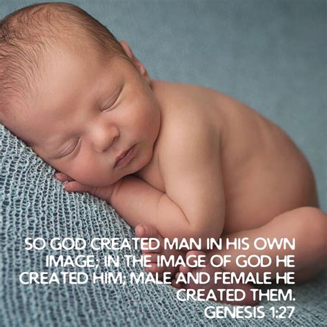 Genesis 127 So God Created Man In His Own Image In The Image Of God