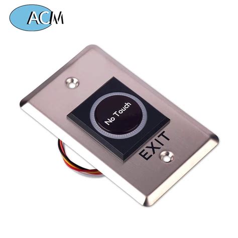 Touchless Switch IR Sensor Push Buttons No Touch Infrared Door Exit